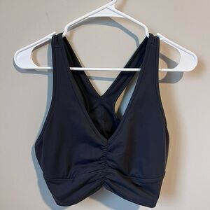 ALO Yoga Dark Gray Sports Bra